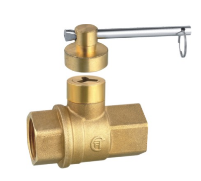 11201 FF Coal Gas Ball Valve with lock