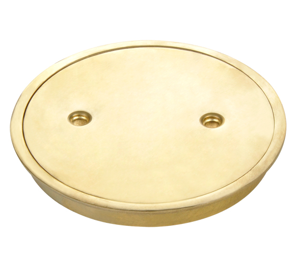 80103 Brass Round Cover Drainer